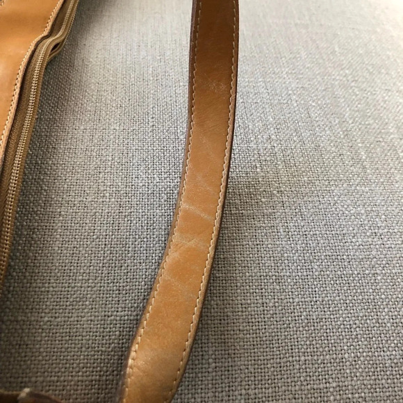 Vintage 90s Gucci GG Brown Leather Shoulder Bag 15" X 9" Crossbody Guccissima - Picture 14 of 16